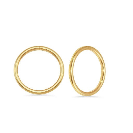 NorVoch Seamless Ring 1.0mm Gelbgold