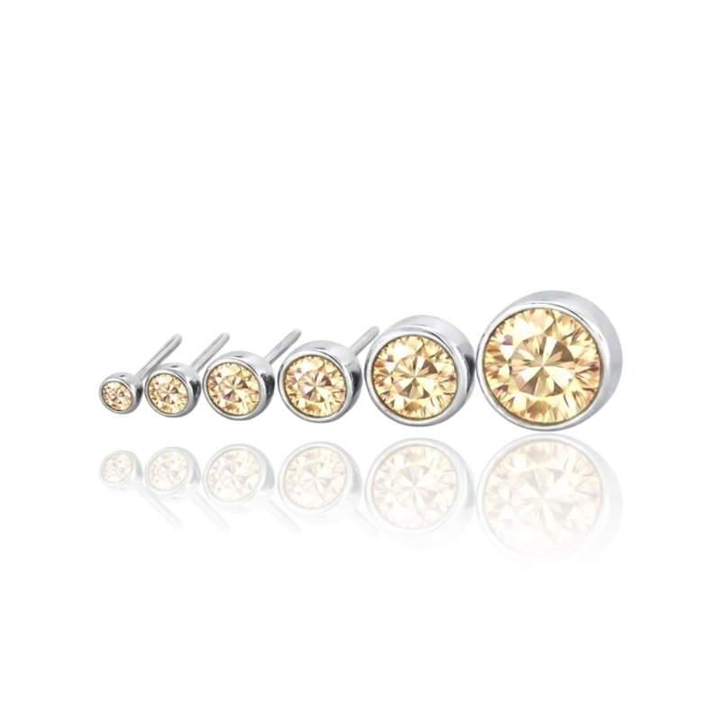 NeoMetal Titan Bezel Aufsatz Champagner Threadless