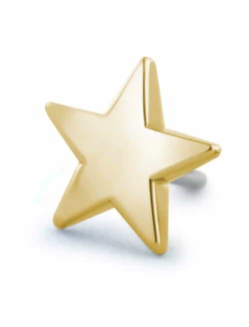 NeoMetal 18kt Stern Aufsatz Threadless