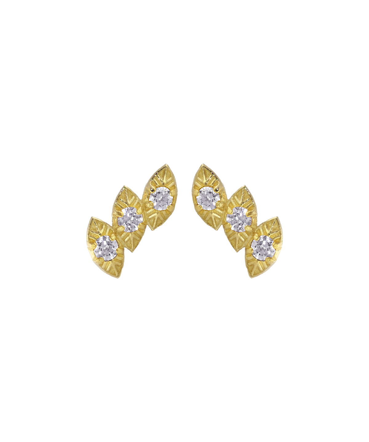 Anatometal Noble Fanfare CZ Gelbgold Threadless