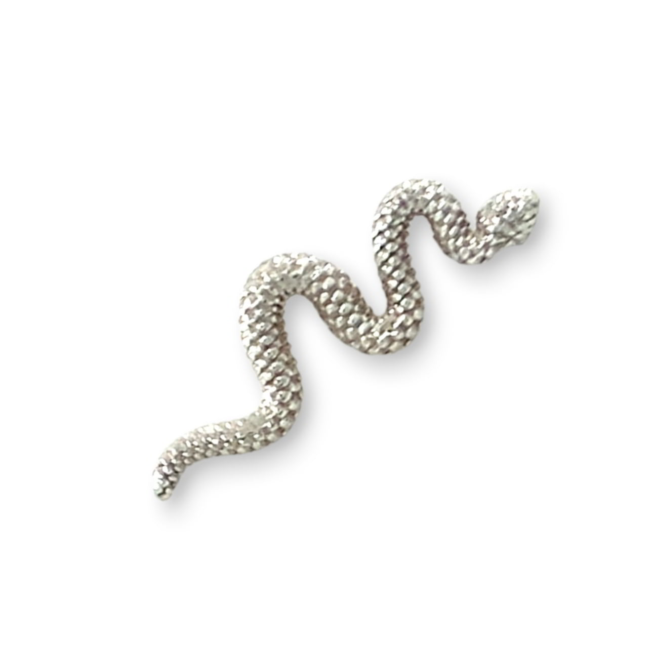 BVLA Delicate Snake Tiny Weißgold Threadless