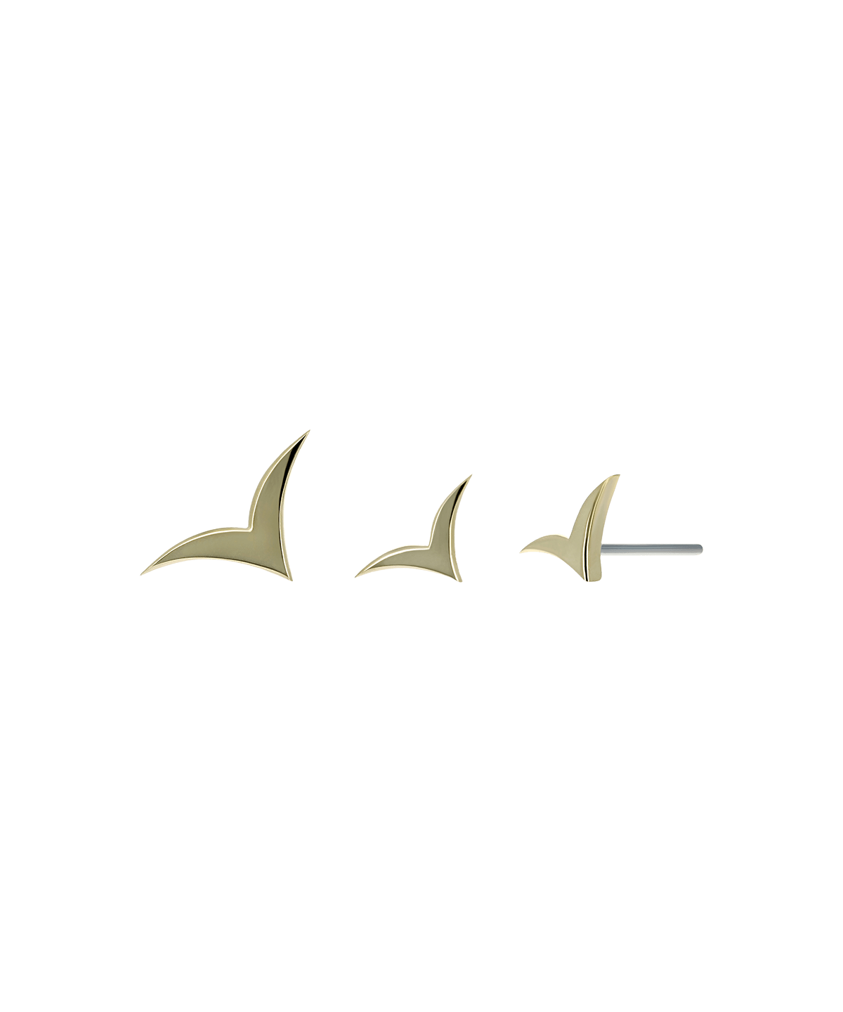 Anatometal Wing Gelbgold Threadless