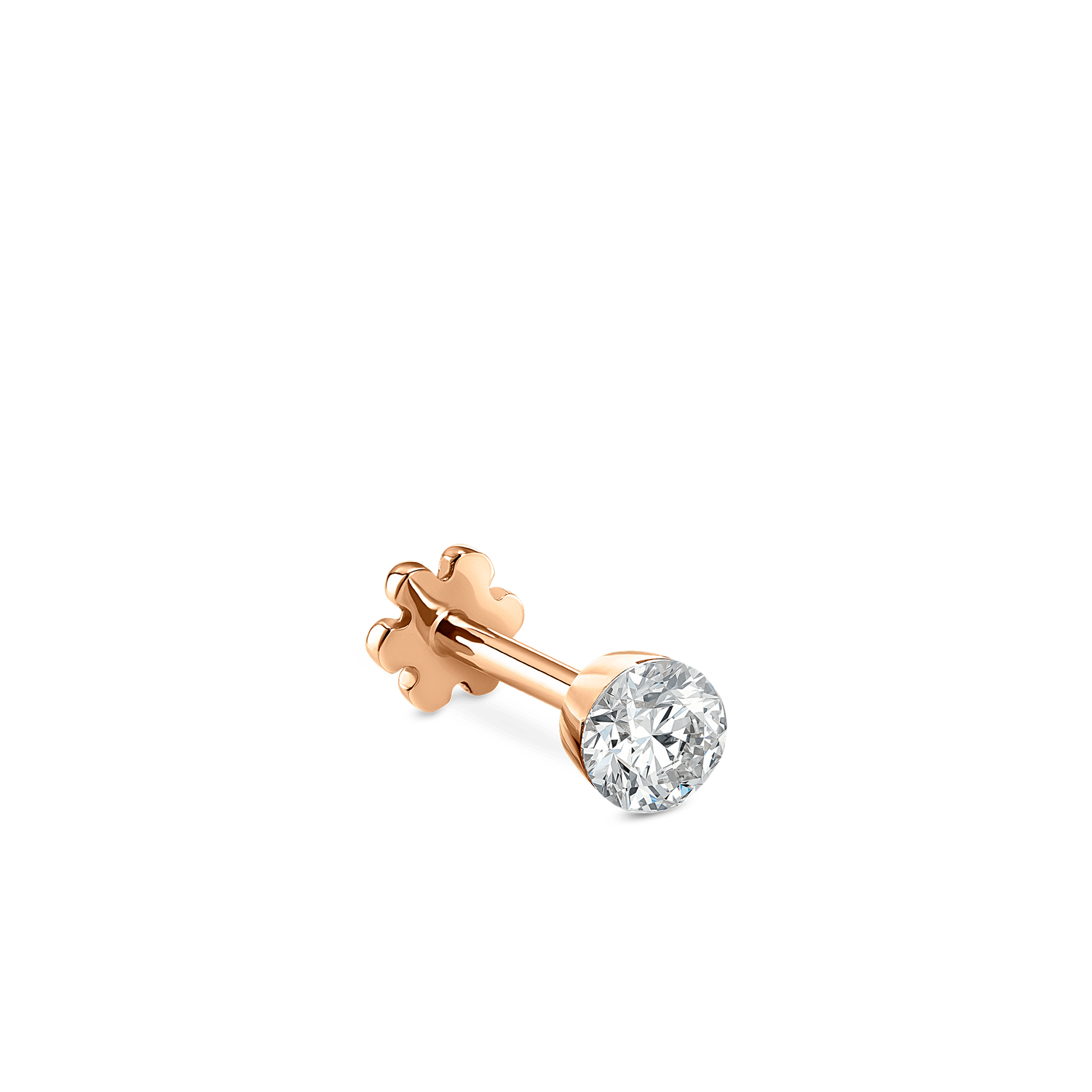 Invisible Set Diamond Rosegold