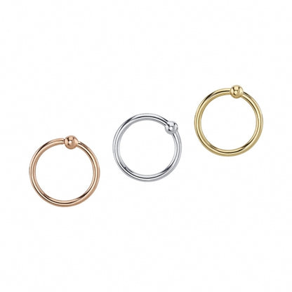 BVLA Klemmkugelring 1,2x9mm 3 mm Kugel Gelbgold
