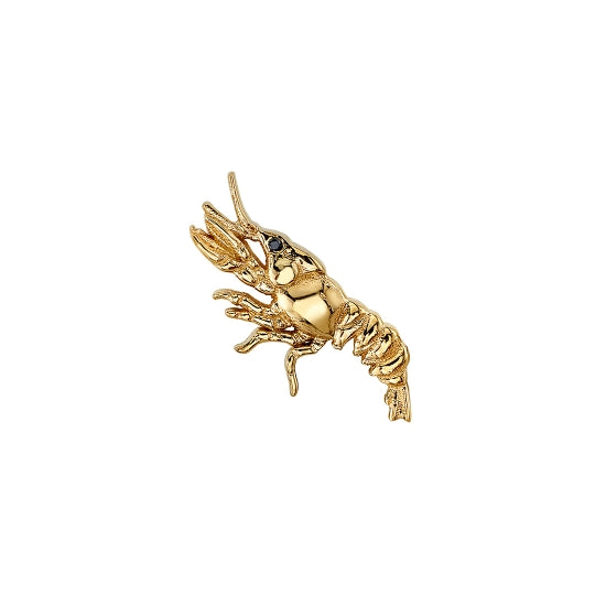 BVLA Crawdad Gelbgold Garnet Threaded