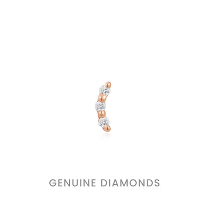Ember Bitsy Diamond Rosegold Threadless