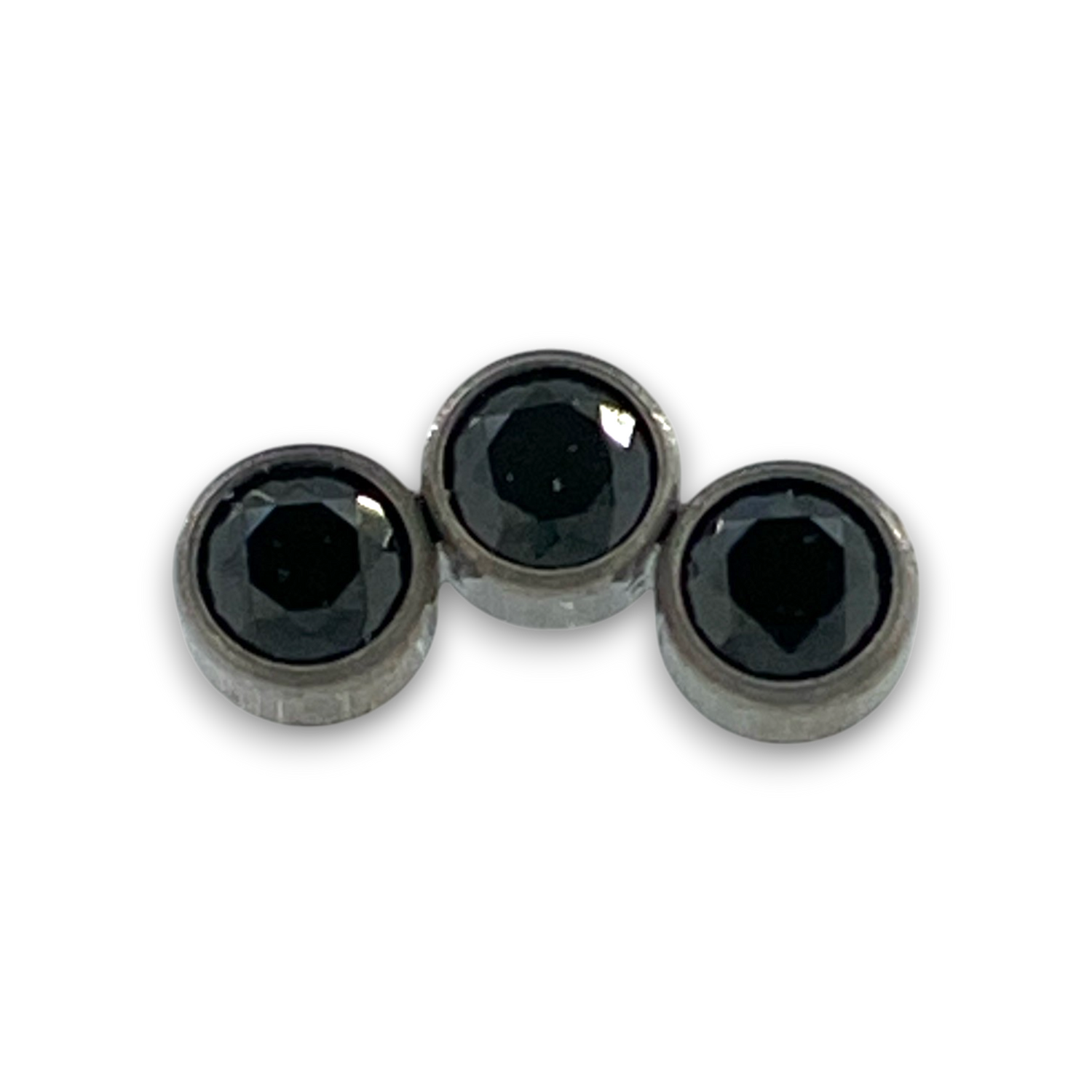 NeoMetal Titan Petit Cluster Bezel Set Black Threadless