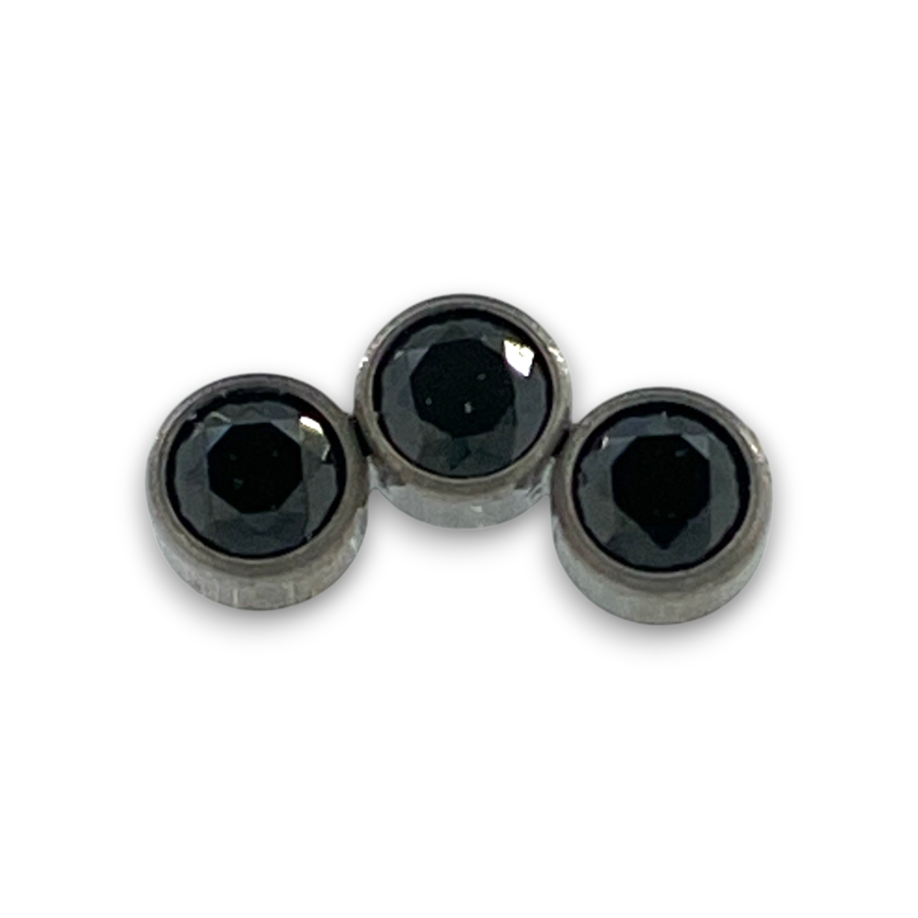 NeoMetal Titan Petit Cluster Bezel Set Black Threadless