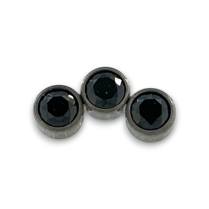 NeoMetal Titan Petit Cluster Bezel Set Black Threadless