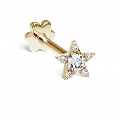 Diamond Star Gelbgold Stecker