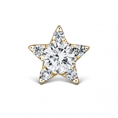 Diamond Star Gelbgold Stecker