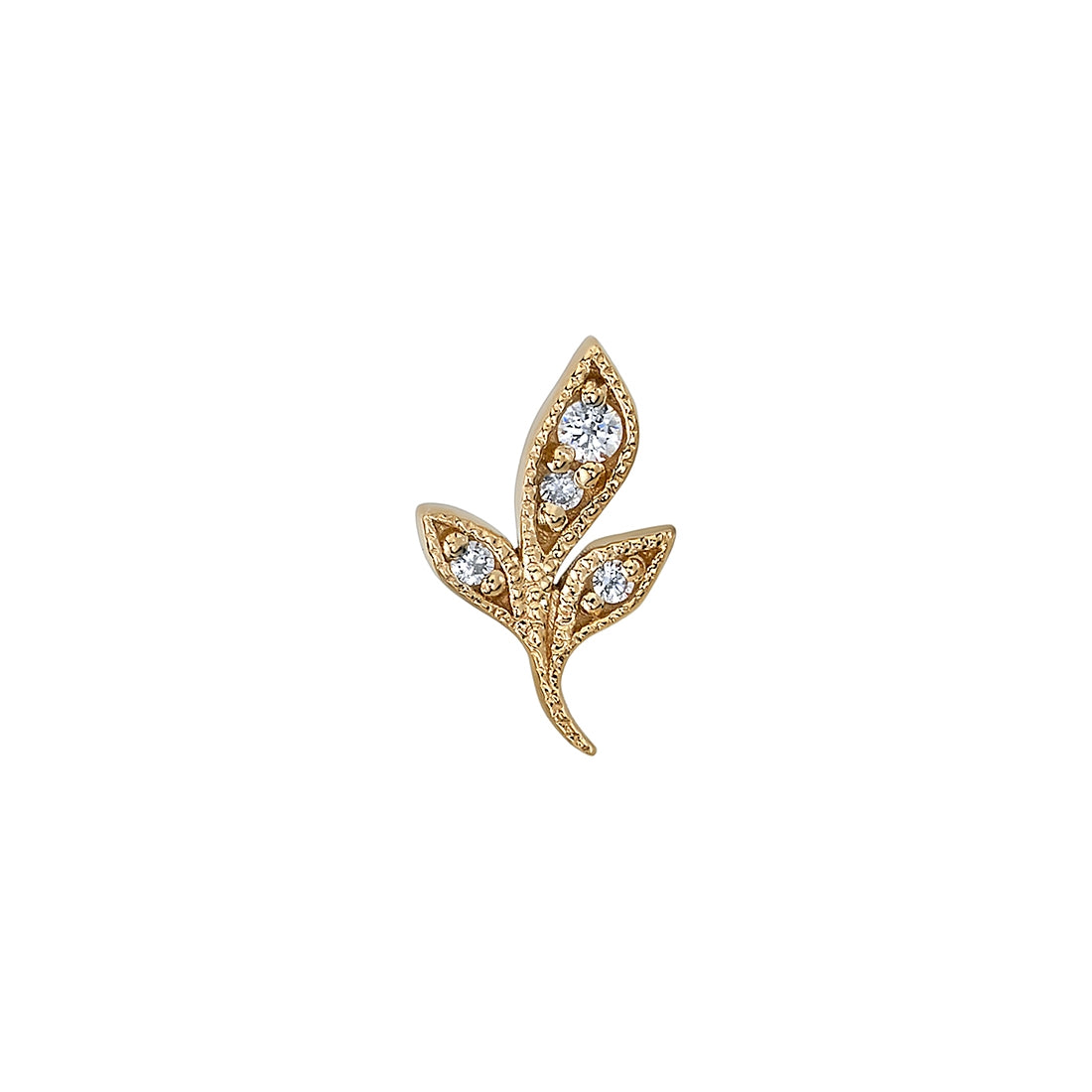 BVLA Mini Wisteria Diamond Gelbgold Threaded