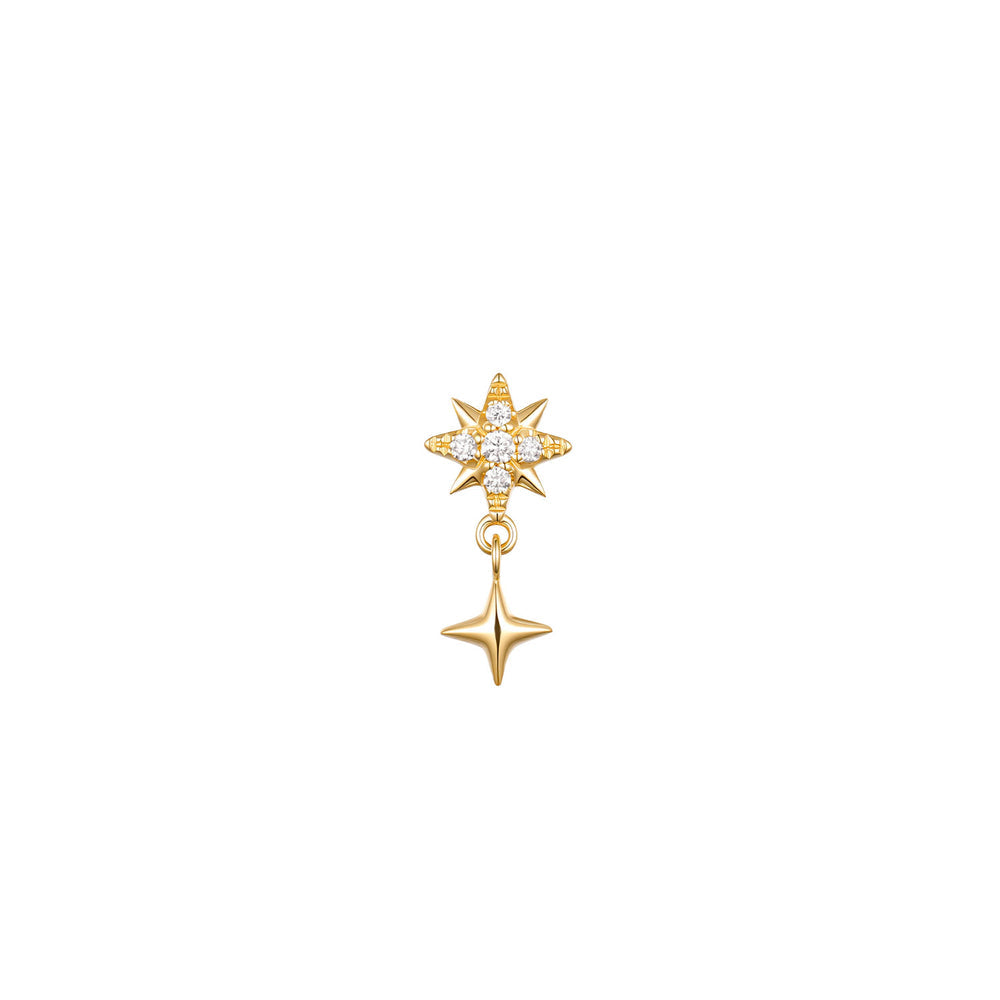 Modern Mood Astraeus Diamond Gelbgold Threadless