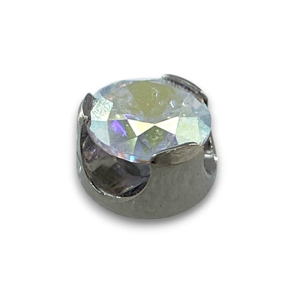 Anatometal Titan Prong Aufsatz Aurora Borealis Threaldess
