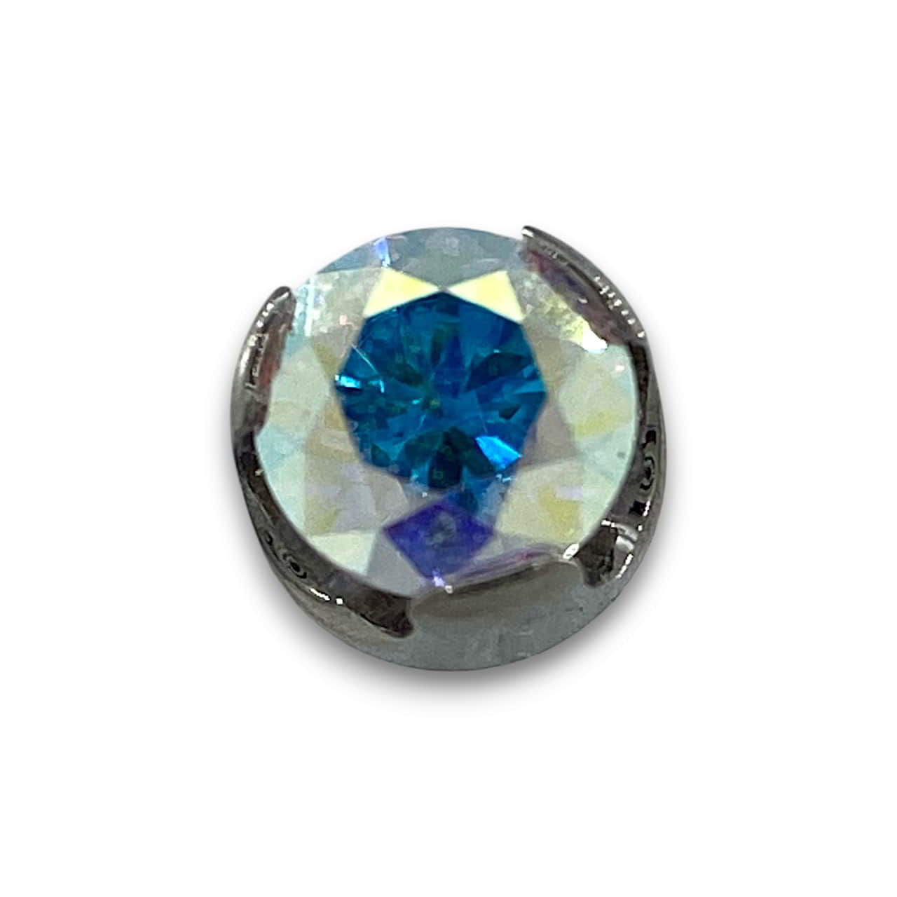 Anatometal Titan Prong Aufsatz Aurora Borealis Threaldess