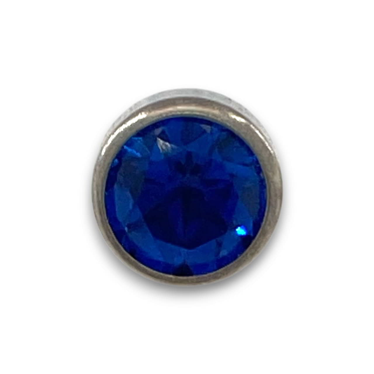 NeoMetal TItan Bezel Aufsatz Sapphire Blue Threadless