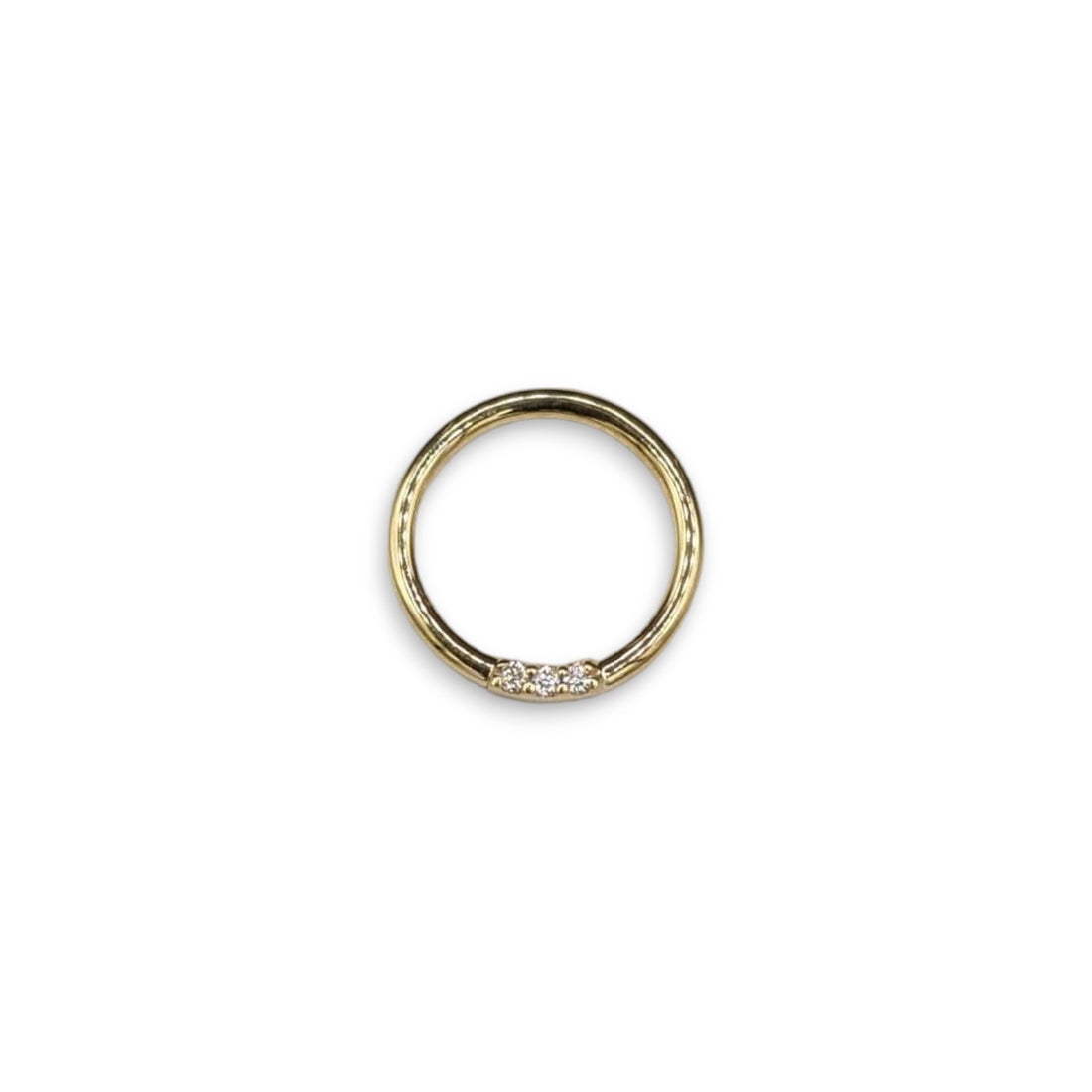 BVLA 3 Diamond Seamless Ring 1.2 x 9,5 Gelbgold