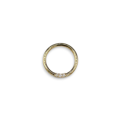 BVLA 3 Diamond Seamless Ring 1.2 x 9,5 Gelbgold