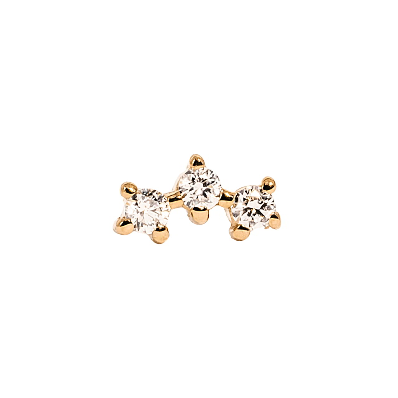 BVLA Muse Diamond Gelbgold Threadless