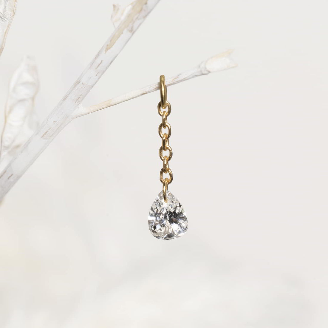 SevenFiveZero The Jay 18k Gelbgold Diamond Drop