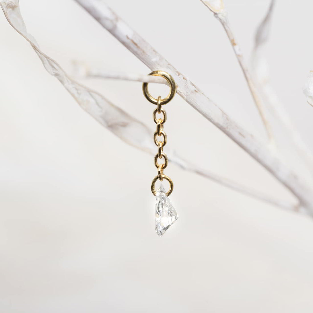 SevenFiveZero The Jay 18k Gelbgold Diamond Drop