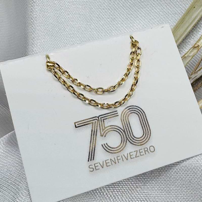 SevenFiveZero The Double Fox 18k Gelbgold