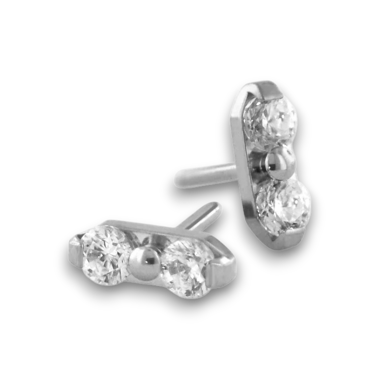NeoMetal Titan Duet Crystal Threadless