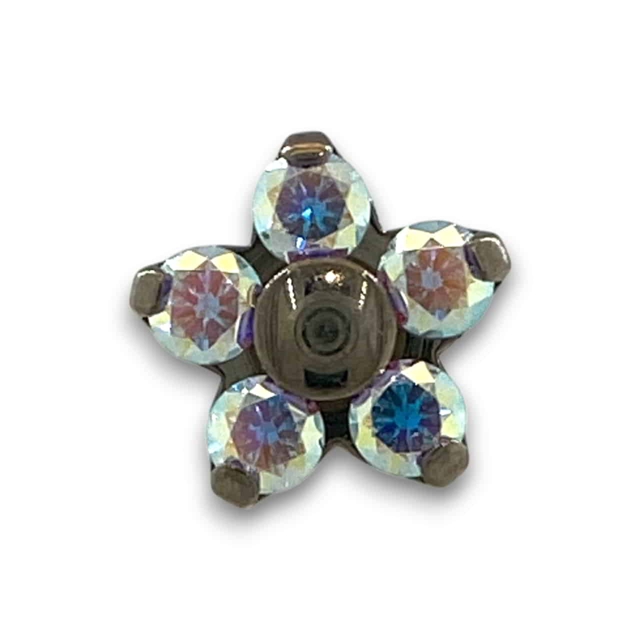 NeoMetal Titan Flower Aufsatz Aurora Borealis Threadless