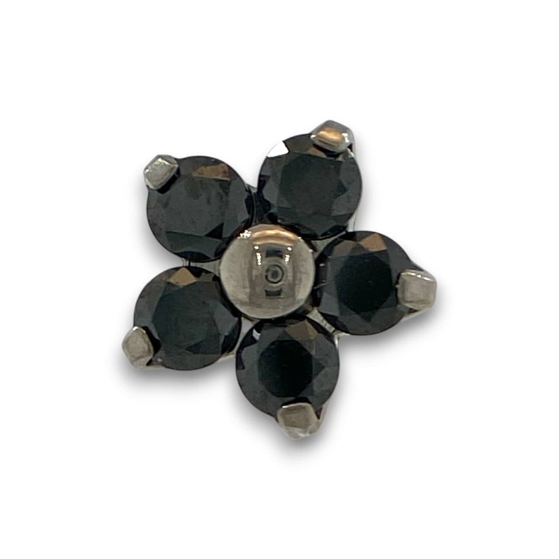 NeoMetal Titan Flower Aufsatz Black Threadless