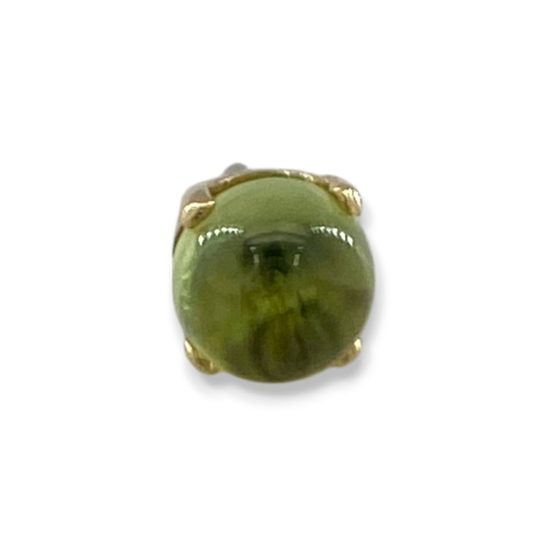 Anatometal Ziana Peridot Gelbgold Threadless