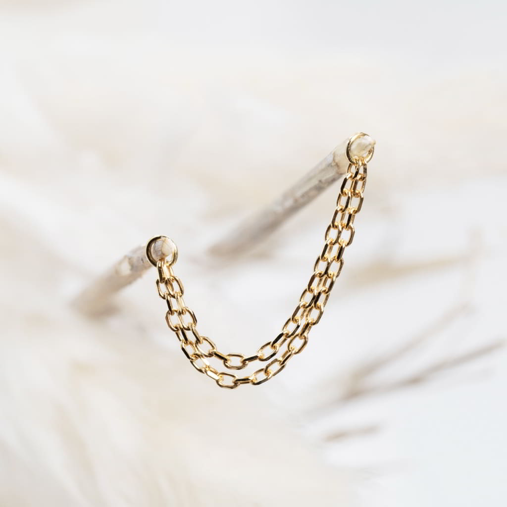 SevenFiveZero The Double Fox 18k Gelbgold