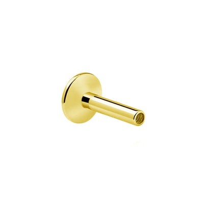 NorVoch Threaded Labret 1.2 mm Gelbgold