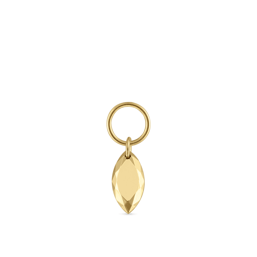 Maria Tash Faceted Gelbgold Marquise 5,5 mm Charm