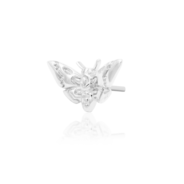 Junipurr Deaths-Head-Moth Weißgold Threadless