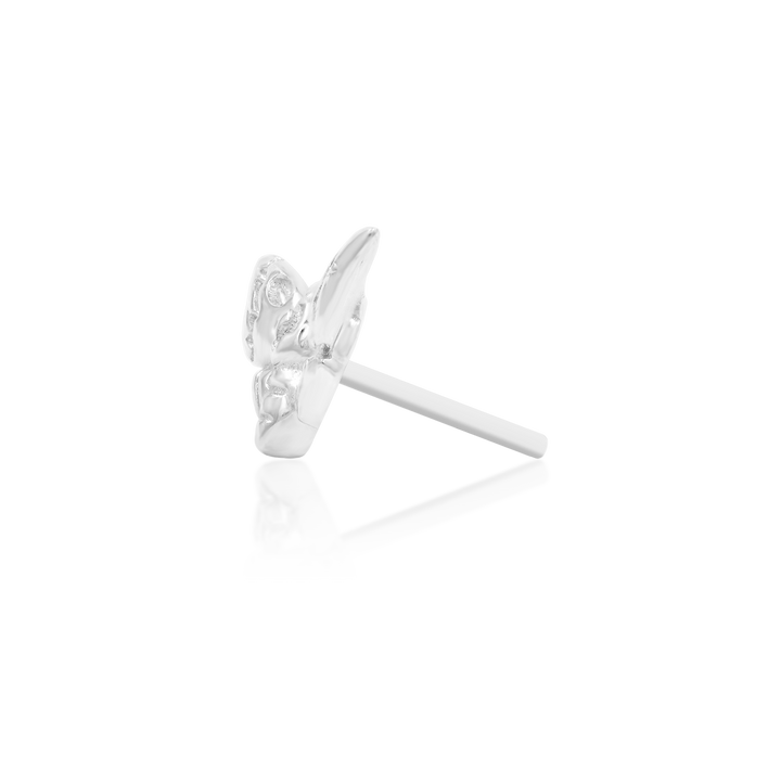 Junipurr Deaths-Head-Moth Weißgold Threadless