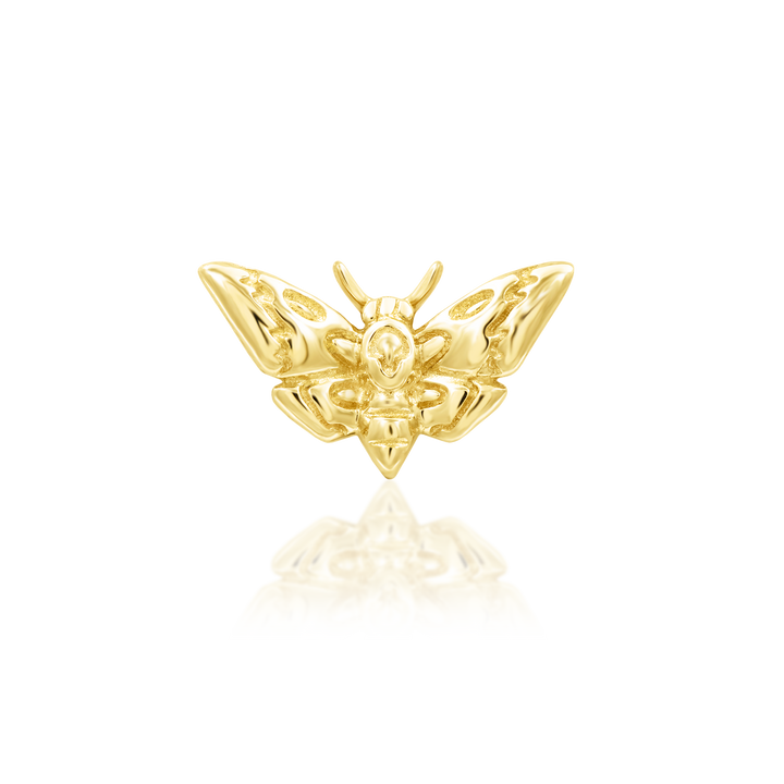 Junipurr Deaths-Head-Moth Gelbgold Threadless