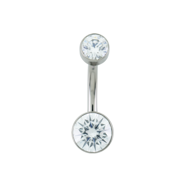 LeRoi Double Gem Curve 1.6mm Titan Crystal