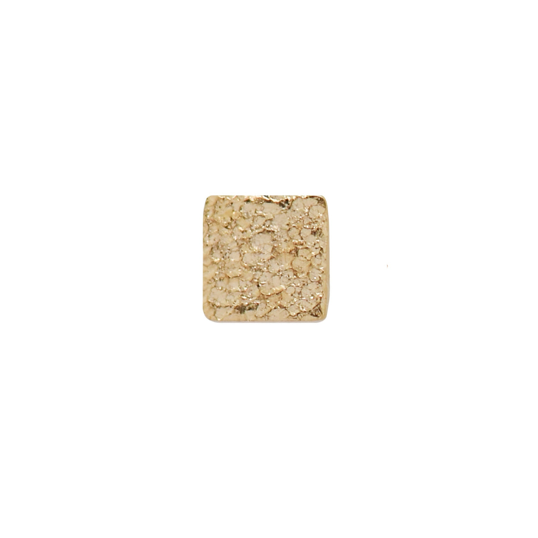 Im Square Diamond Shine 3 mm Gelbgold Threadless