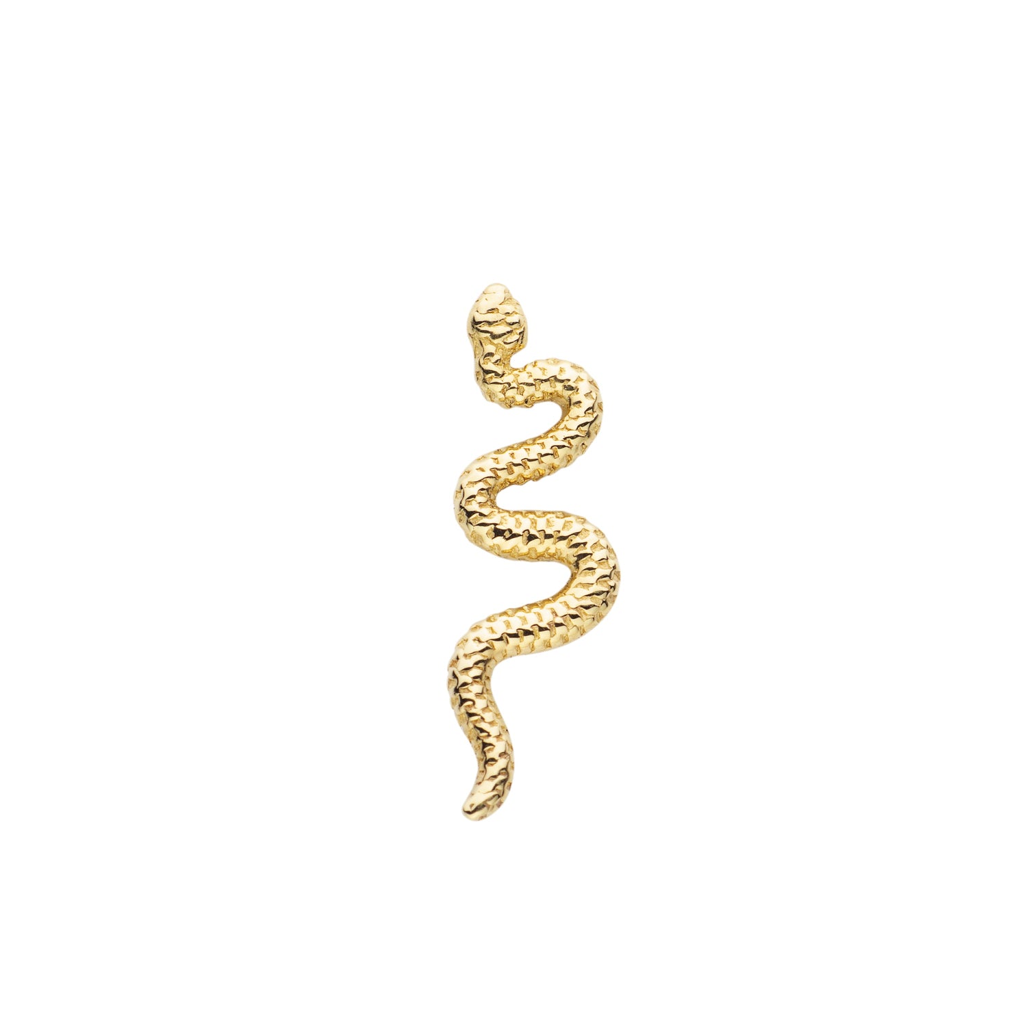 BVLA Delicate Snake 14kt Gelbgold Threaded