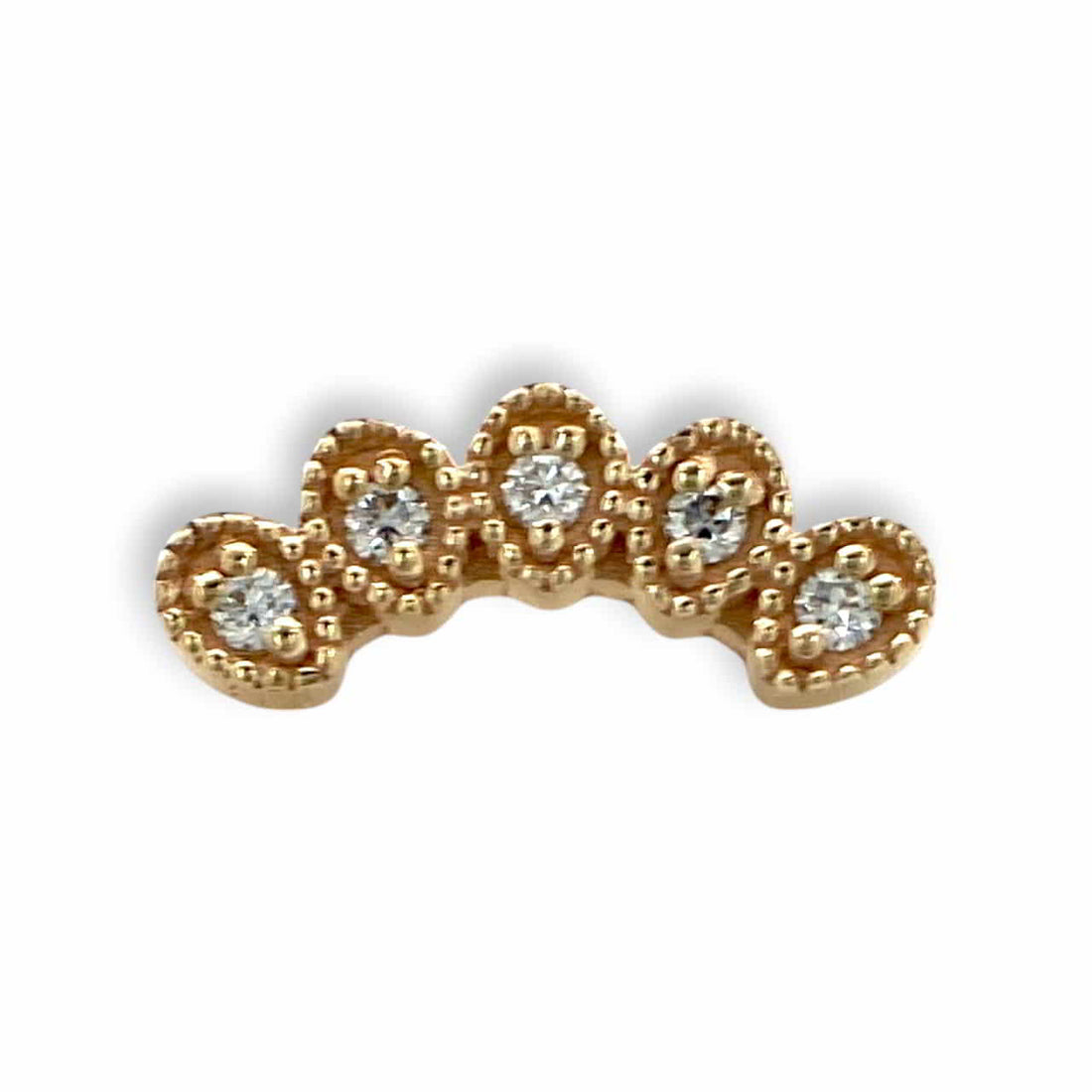 BVLA Susan Diamond Gelbgold Threaded