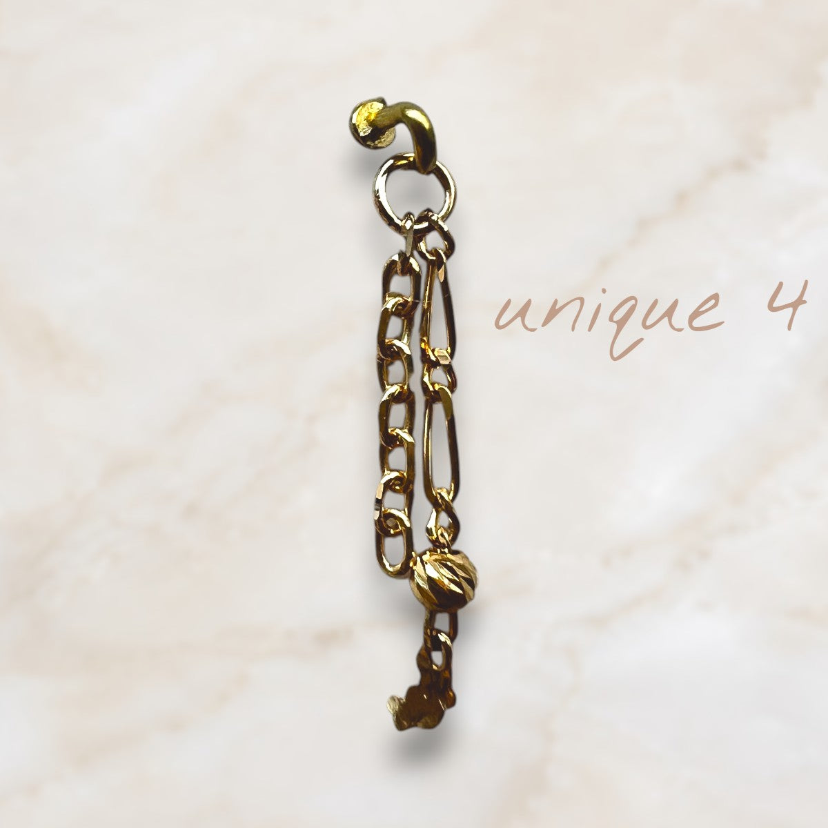 SevenFiveZero The Firefly Tassel – Unikat-Tassels – 18k Gelbgold