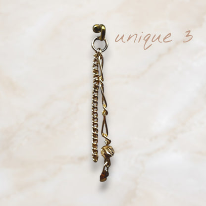 SevenFiveZero The Firefly Tassel – Unikat-Tassels – 18k Gelbgold