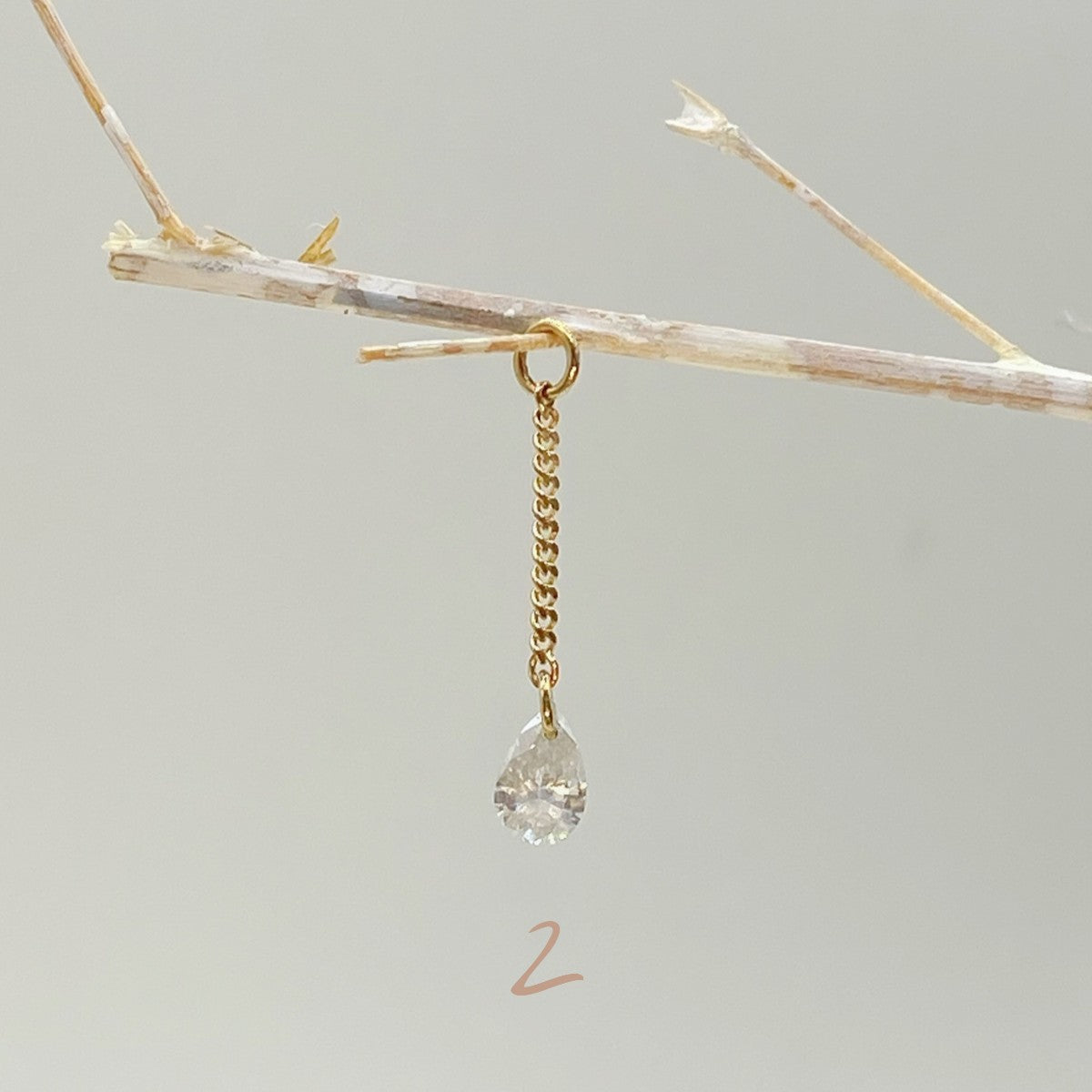 SevenFiveZero The Jay 18k Diamond Drop one of a kind