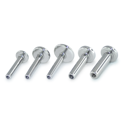 Titan Labret 1,2 mm Threaded