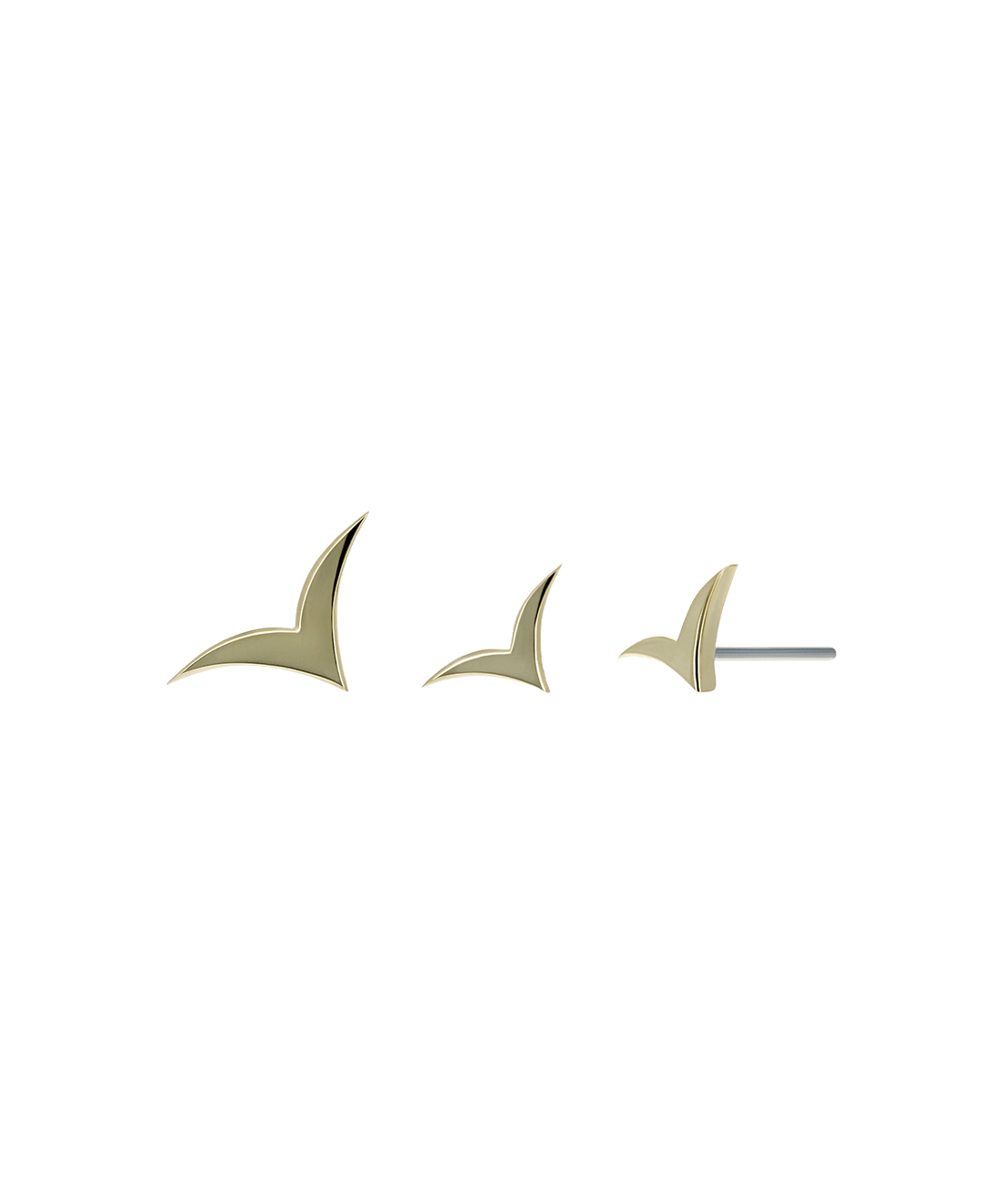 Anatometal Wing Gelbgold Threadless