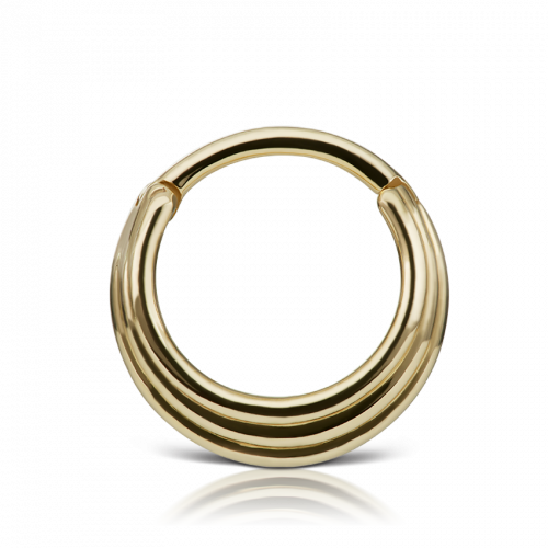 Maria Tash Hiranya Clicker 9.5mm Gelbgold
