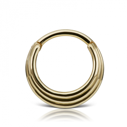 Maria Tash Hiranya Clicker 9.5mm Gelbgold